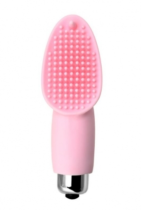 Jos Twity Parmak Vibratr silikon pembe 10,2 cm